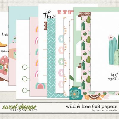 Wild & Free 6x8 Papers by Becca Bonneville