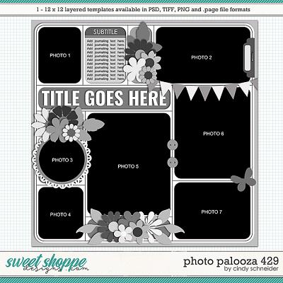 Cindy's Layered Templates - Photo Palooza 429 by Cindy Schneider