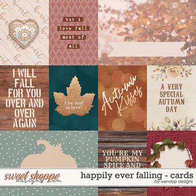 Happily ever falling - cards 1 by WendyP Designs