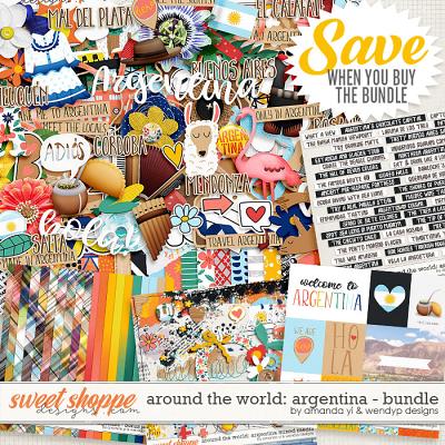 Around the world: Argentina - Bundle by Amanda Yi & WendyP Designs