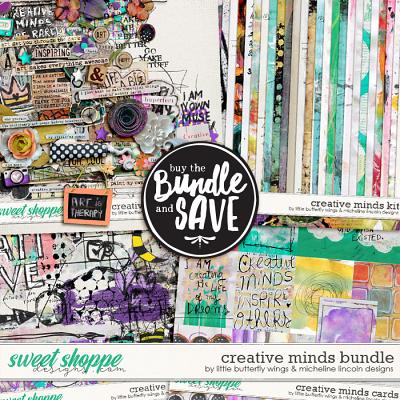 Creative minds bundle by Little Butterfly Wings & Micheline Lincoln Designs