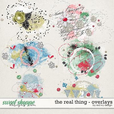 The Real Thing - Overlays by Red Ivy Design