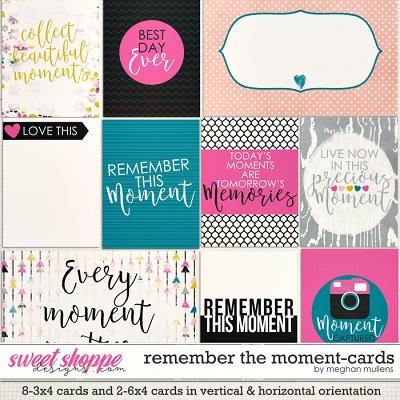 Remember The Moment-Card Pack by Meghan Mullens