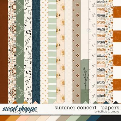 Summer Concert | Papers - by Humble & Create