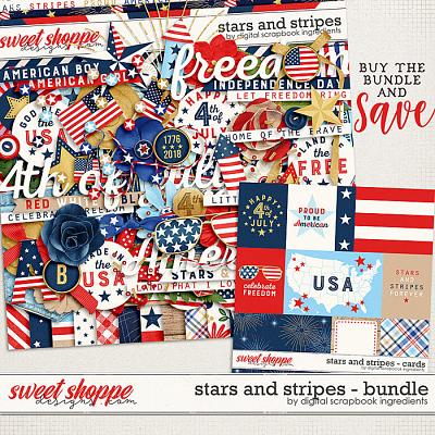 Stars And Stripes Bundle by Digital Scrapbook Ingredients