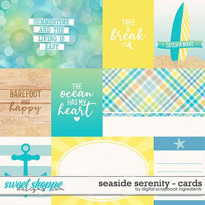 Seaside Serenity | Cards by Digital Scrapbook Ingredients