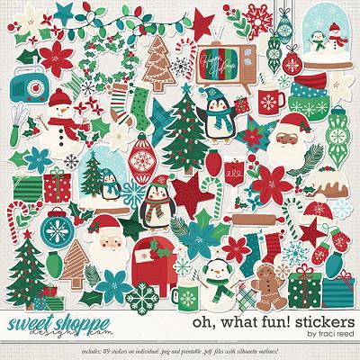 Oh, What Fun! Stickers by Traci Reed