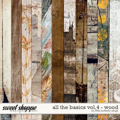 All the basics vol.4 - wood by Little Butterfly Wings