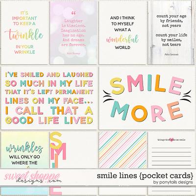Smile Lines Pocket Cards by Ponytails