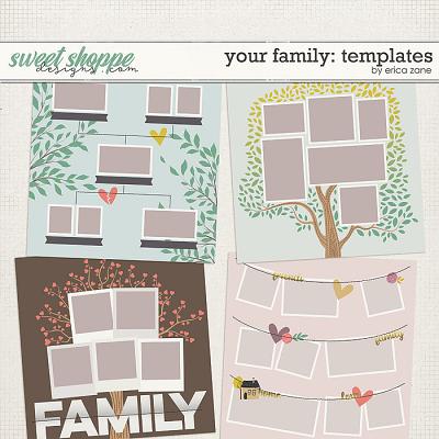 Your Family: Templates by Erica Zane