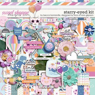 Starry-Eyed Kit by Becca Bonneville, Designed by Soco, & Sara Gleason