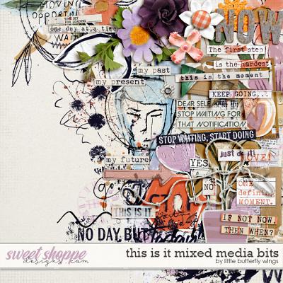 This is it mixed media bits by Little Butterfly Wings