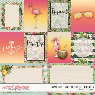 Sweet Summer: CARDS by Studio Flergs