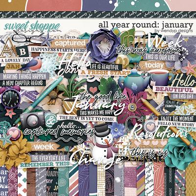 All year round: January by WendyP Designs