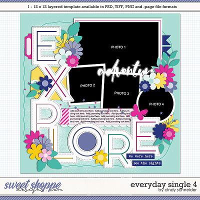 Cindy's Layered Templates - Everyday Single 4 by Cindy Schneider
