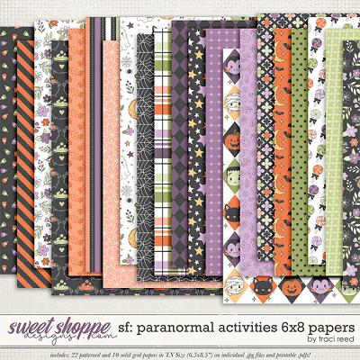 Story Foundations: Paranormal Activities 6x8 Papers by Traci Reed Story Foundations: Paranormal Activities 6x8 Papers by Traci Reed