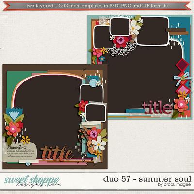 Brook's Templates - Duo 57 - Summer Soul by Brook Magee