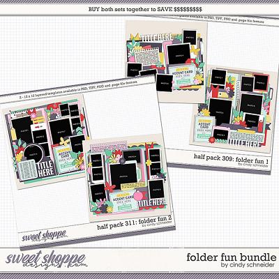 Cindy's Layered Templates - Folder Fun Bundle by Cindy Schneider