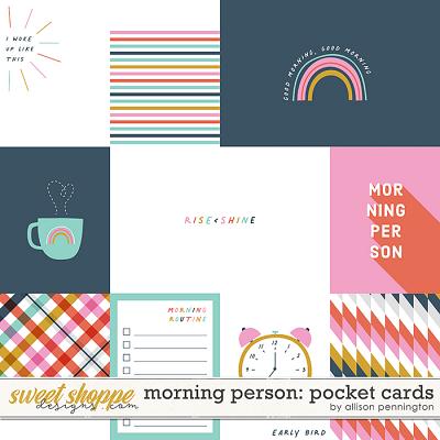 Morning Person: Pocket Cards by Allison Pennington