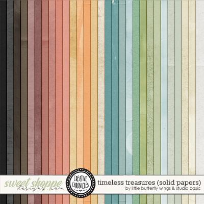Creative Chronicles: Timeless Treasure Solids by Little Butterfly Wings & Studio Basic