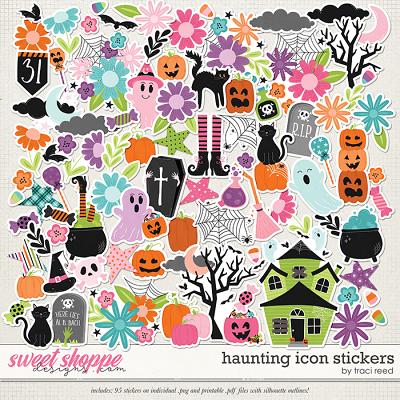 Haunting Icon Stickers by Traci Reed