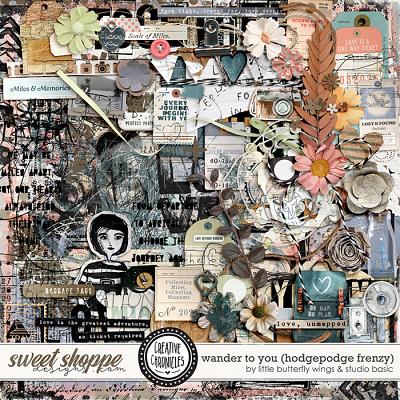 Creative Chronicles: Wander To You Hodgepodge Frenzy by Little Butterfly Wings & Studio Basic