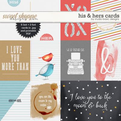 His & Hers Cards by Studio Basic