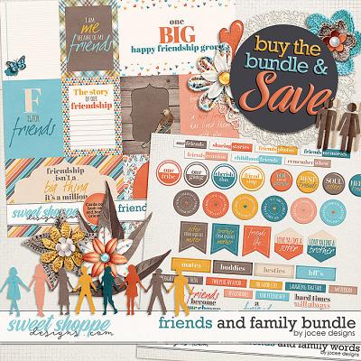 Friends and Family – Friends Mini Bundle by JoCee Designs