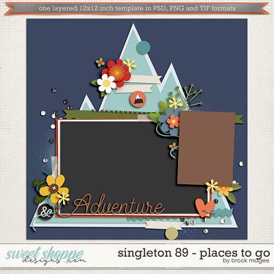 Brook's Templates - Singleton 89 - Places to Go by Brook Magee