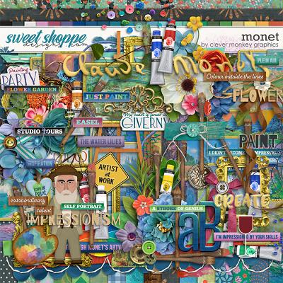 Monet Kit by Clever Monkey Graphics 