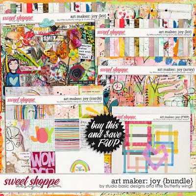 Art Maker: Joy {Bundle} by Little Butterfly Wings & Studio Basic