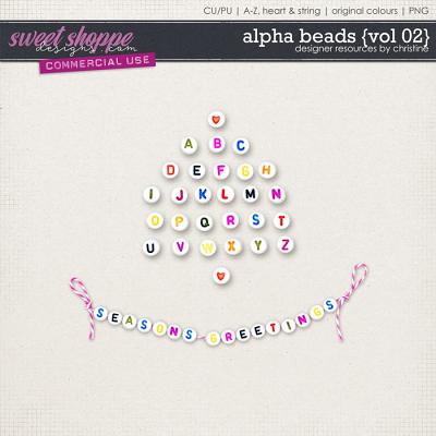 Alpha Beads {Vol 02} by Christine Mortimer