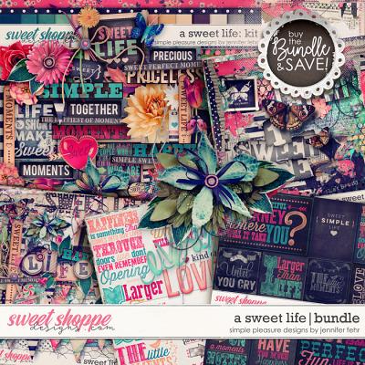 a sweet life bundle: simple pleasure designs by jennifer fehr 