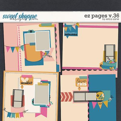 EZ Pages v.36 Templates by Erica Zane