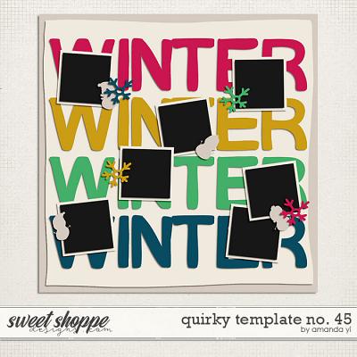 Quirky template no. 45 by Amanda Yi