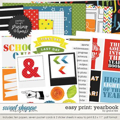 Easy Print: Yearbook by Grace Lee