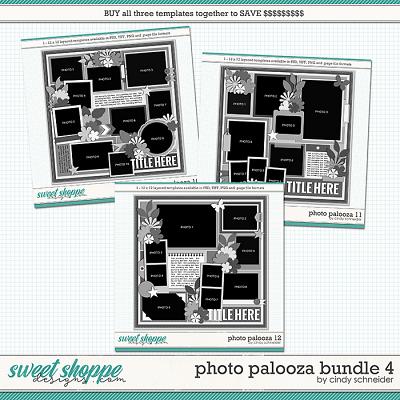 Cindy's Layered Templates - Photo Palooza Bundle 4 by Cindy Schneider