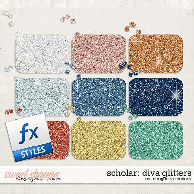 Scholar: Diva Glitters by Meagan's Creations