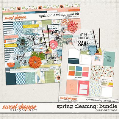 Spring Cleaning: Bundle | Designed by Soco