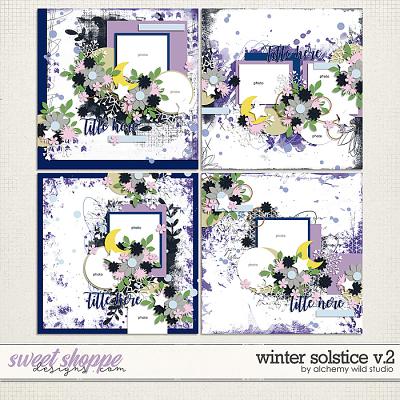 Winter Solstice Volume 2 Layered Templates