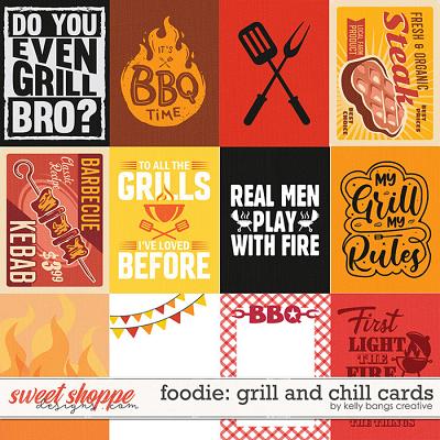 Foodie: Grill and Chill Cards by Kelly Bangs Creative