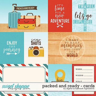 Packed And Ready | Cards by Digital Scrapbook Ingredients