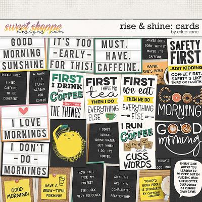 Rise & Shine: Cards by Erica Zane