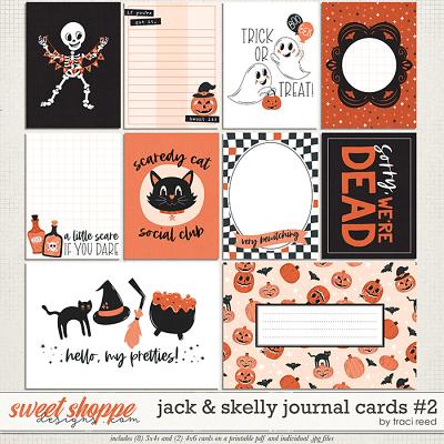 Jack & Skelly Cards #2 by Traci Reed