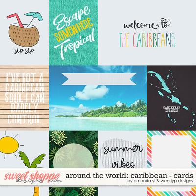 Around the world: Caribbean - cards by Amanda Yi & WendyP Designs