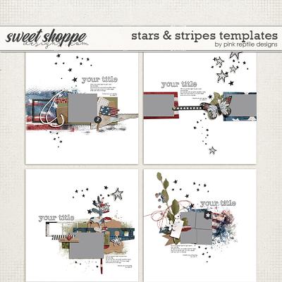 Stars & Stripes Templates by Pink Reptile Designs