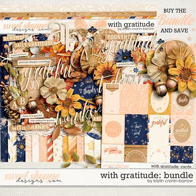 With Gratitude: Bundle by Kristin Cronin-Barrow
