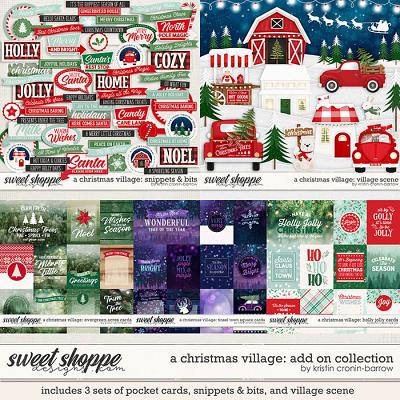 A Christmas Village: add on Collection by Kristin Cronin-Barrow
