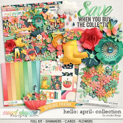 Hello: April- COLLECTION & *FWP* by Studio Flergs