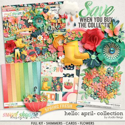 Hello April: COLLECTION & *FWP* by Studio Flergs